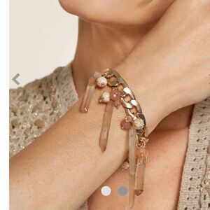 Chico’s Mae Mag beaded chain bracelet
